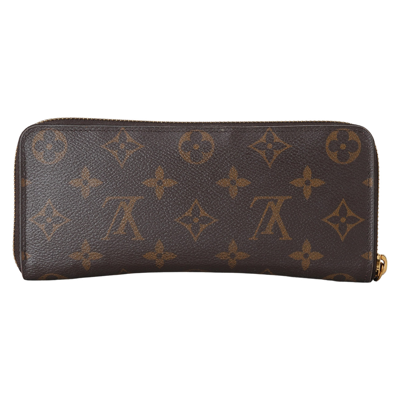 LOUIS VUITTON(USED)루이비통 M60742 모노그램 클레망스 지퍼 장지갑